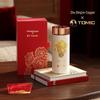 TOMIC Мини-термокружка Zhu Bingren из чистого титана, карманная