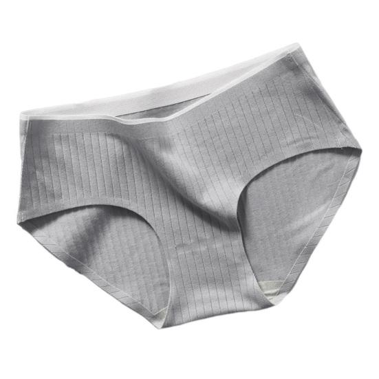 Trendy Lady Panties One-Piece Type Daily Wear Female Sweat-absorbing Close Fit Briefs Panties for Living Room