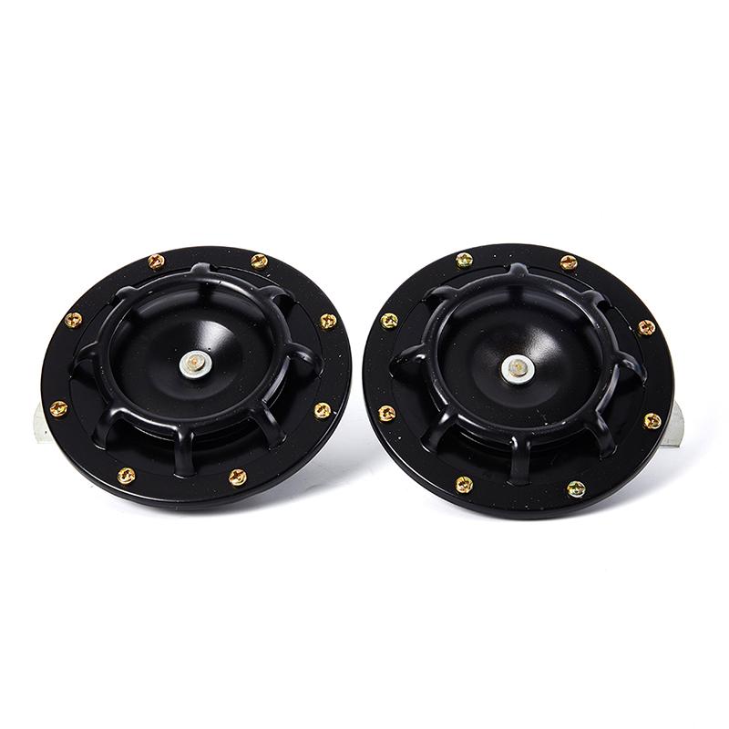 2 шт. красный черный Hella супер громкий компактный электрический звуковой сигнал комплект 12 В