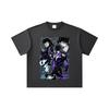260 GSM Double Yarn 32 Count 100% Cotton Solo Leveling V18 Print Unisex Heavy Cotton T Shirt… More