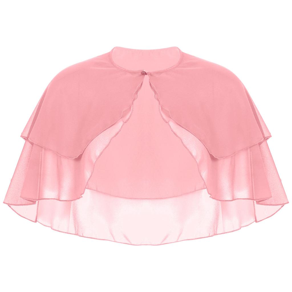 Женская мягкая шифоновая шаль с открытой передней частью, болеро, накидка, накидка для свадебной вечеринки