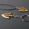 Jojos Bizarre Adventure Necklace Men Arrow Killer Queen Cosplay Keychain
