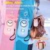 Аварийная сигнализация Bear Style, брелок для ключей, защитные устройства, 130 дБ, персональное сирена, кольцо со светодиодной подсветкой, сигнализация безопасности