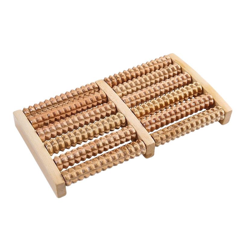 Роликовый массажер для рефлексологии стоп