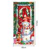 DIY Accessories Christmas Door Cover Multi Scene Window Sign Banners New Xmas Ornament  Christmas
