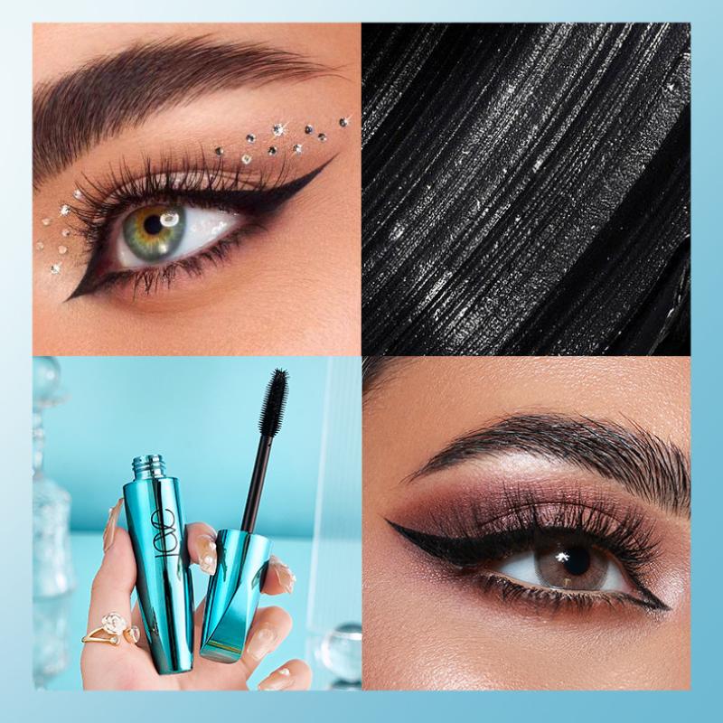 Объемная водостойкая 4D-тушь для ресниц, которая плотно прилегает и не размазывается