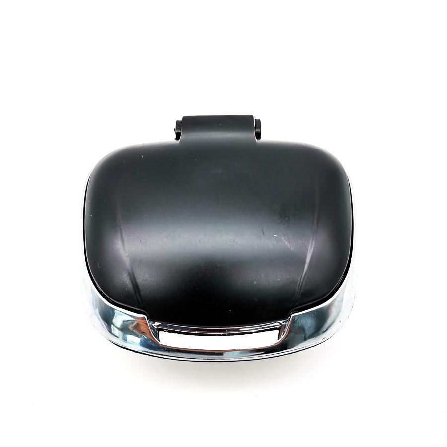 Universal Black Car SUV Cigarette Ashtray Stand Holder Blue LED Detachable Base