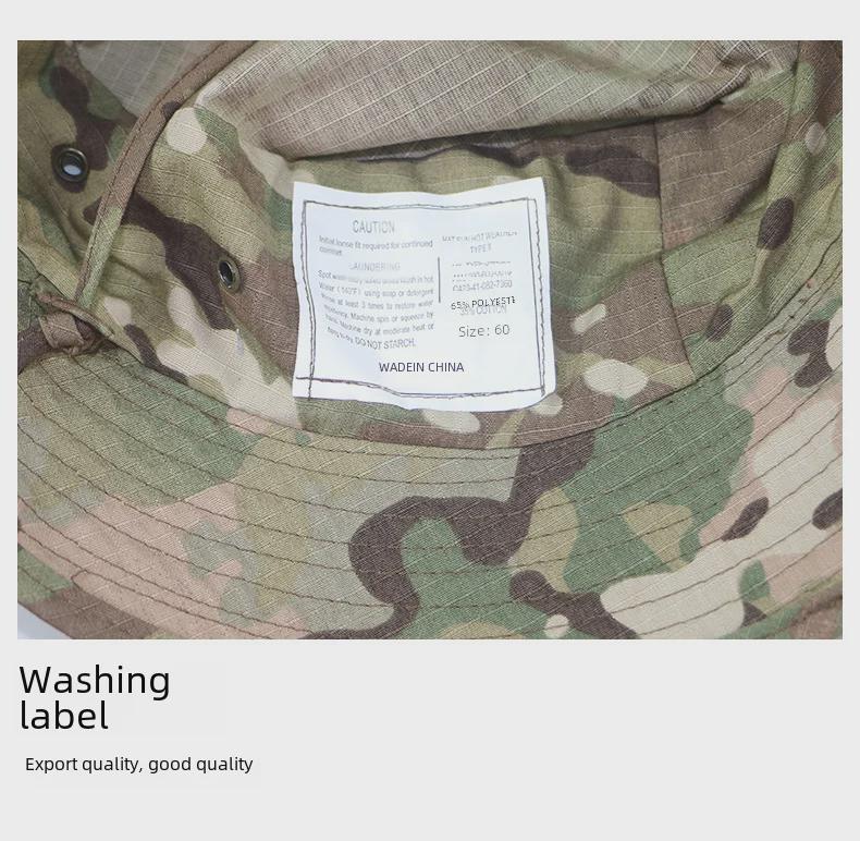 Тактическая камуфляжная шапка второго поколения — рыболовная шляпа с защитой от солнца для езды на велосипеде, пешего туризма и альпинизма.