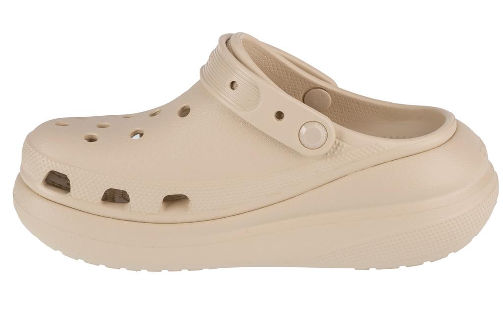 Crocs Classic Crush Clog, Womens Grey Slides