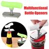 Universal Bottle Cap Opener Stainless Steel Adjustable Lids Off Jar Opener Labor-saving Screw Can Opener for Kitchen Gadget