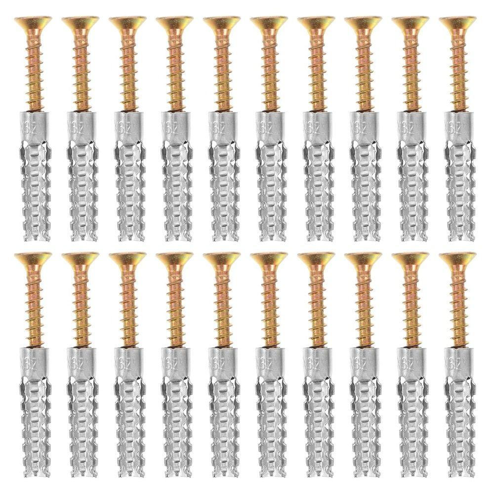 Гвозди с зубчатой металлической распорной трубкой саморезы по бетону заглушка для сверления трубы бетонная стена