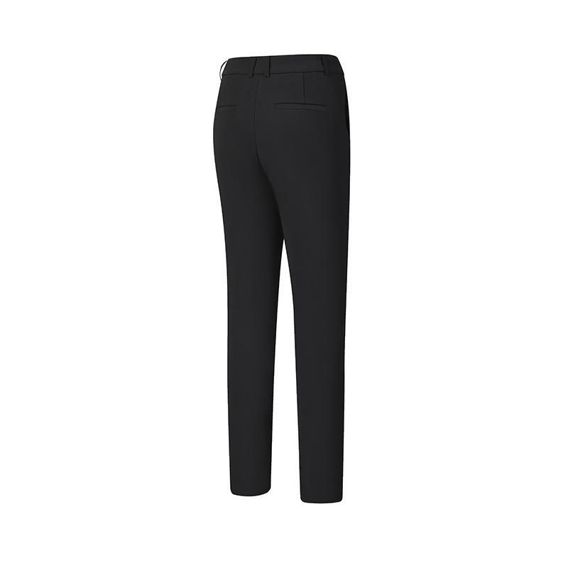 Новые вязаные спортивные штаны женские из серии FILA Golf, цвет «угольно-черный» A11W445602FBK