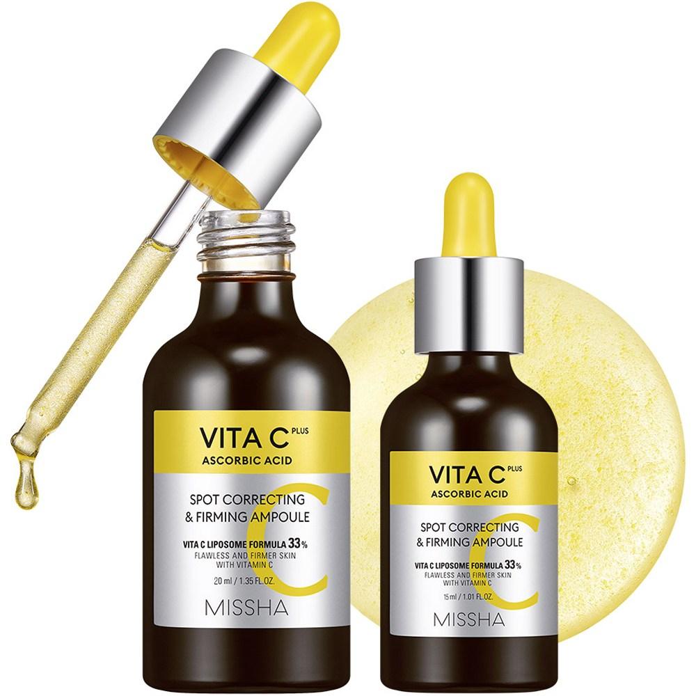 MISSHA Vita C Plus Blemish C Firming Ampoule 20ml + 15ml, 1 Set
