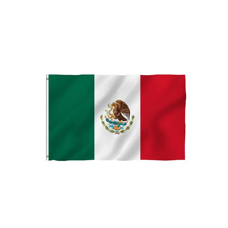 2026 US, Canada and Mexico World Cup Fan Party Supplies Set Mexico Flag Cover Cover Drawstring Bag