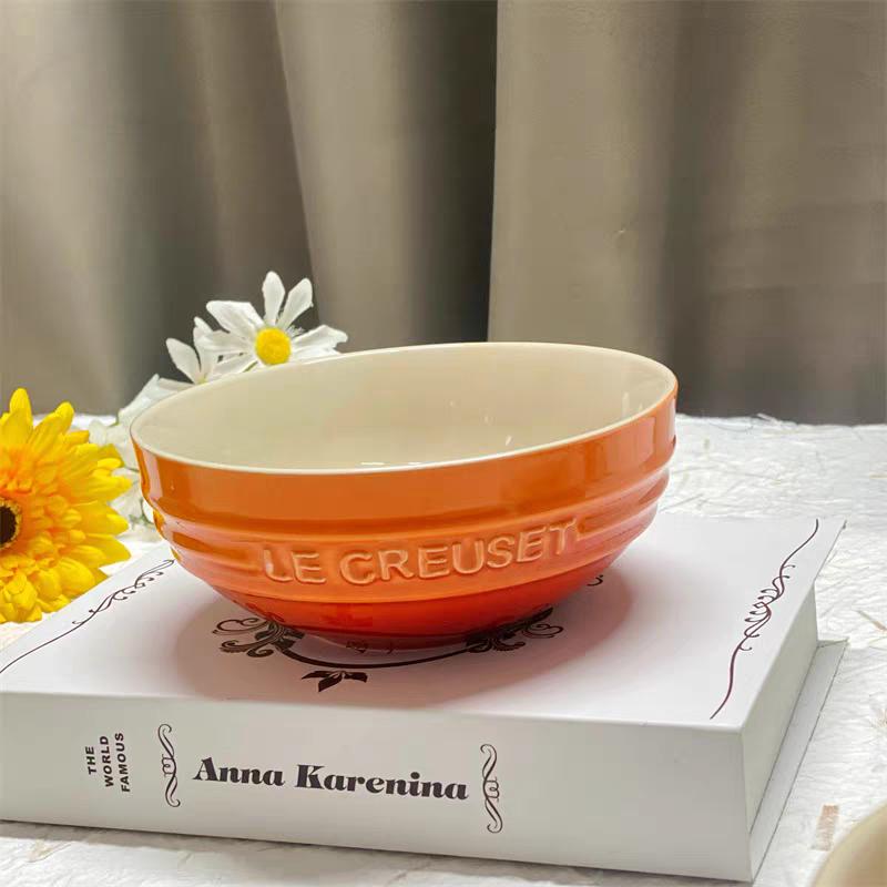 Le Creuset Cool Color Круглая миска Cerc для салата, супа, лапши, фруктов, риса, многофункциональная столовая посуда, французская, повседневная...