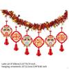 Chinese Year Banner Charm Tassel Backdrop Traditional Hanging Garland Lunar
