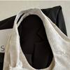 Korean Style Simple Canvas Handbag Tote Bag Large Capacity Bag Lace Shoulder Bag  Couple