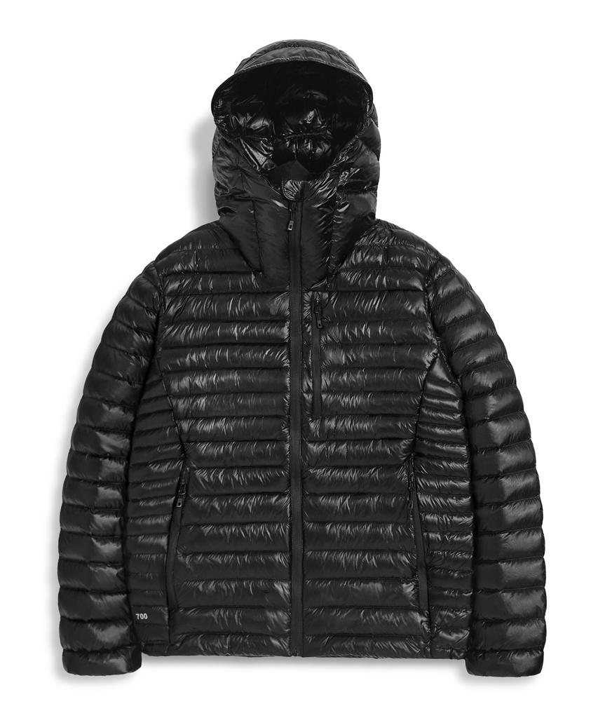 Minimalproject Silent See-Through Hooded Lightweight Down Jacket Mpj112 / 4 Colors