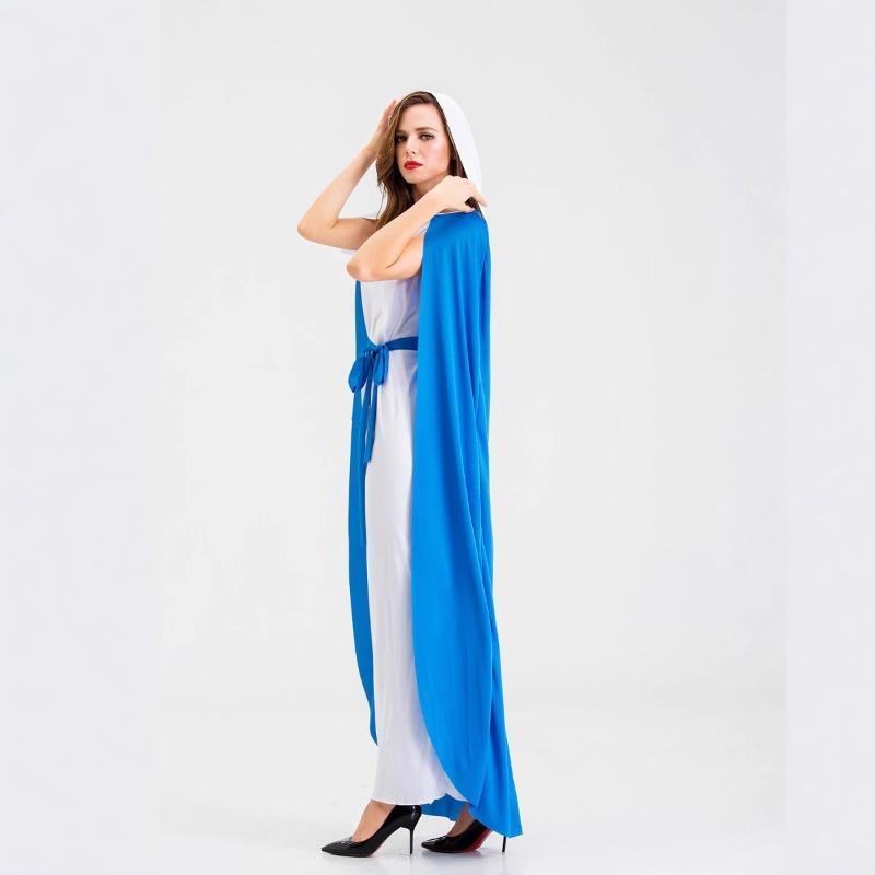 Halloween Costume Virgin Mary Arab Adult Women Masquerade Middle East Dubai Robe Costume