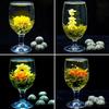 4 Balls Different Handmade Blooming Flower Green Tea Home Wedding Gift Blooming Tea