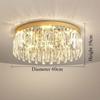 Золотой хром E14 светодиодный подвесной светильник хрустальная потолочная люстра для гостиной спальни внутренний декоративный светильник