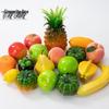 Пенопластовые модели фруктов и овощей, украшения: Декоративные муляжи: Банан, Яблоко, Апельсин