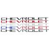 AABHJ1 ABS Car Tail Letter Stickers Accessories for Chevrolet SILVERADO Auto Rear Trunk Emblem Badge Decal Decoration