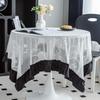 Vintage Lace Tablecloth Round Rectangular Dining Table Coffee Table Tablecloth Artistic Cover Cloth