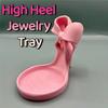 Mini Shoe-shaped Ring Holder 3D Printed Mini Key Stand High Heel Jewelry Tray  Home Ornaments