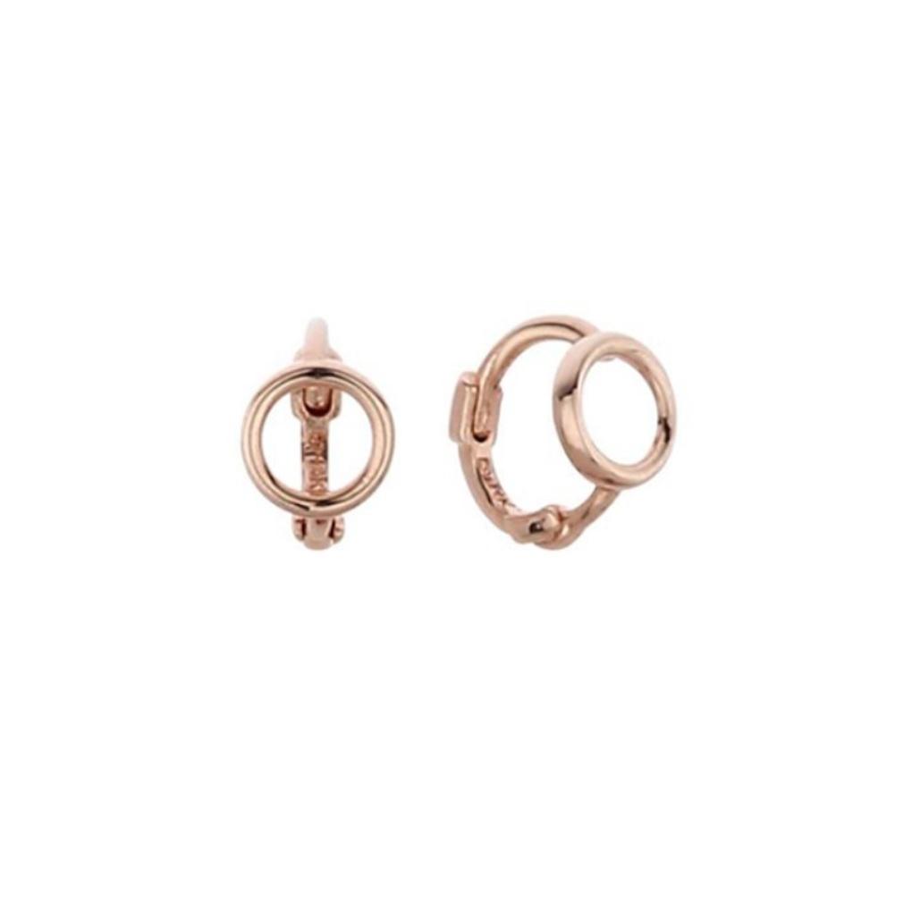 LLOYD Minimal Size One-Touch 18K Earrings LOFH3032G_18K