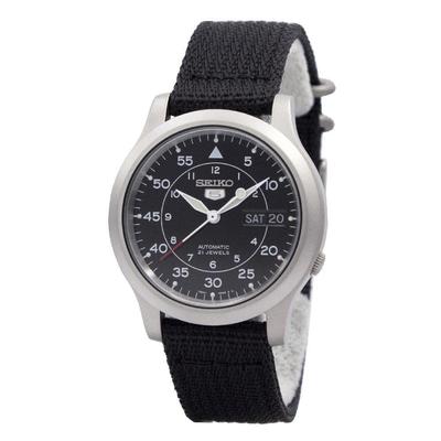 Импортные часы Overseas Model Mesh Belt Automatic Military Watch Black SNK809K2 [Seiko Import] Мужские [Повторно импортированный продукт] [Повторно импортированный продукт]