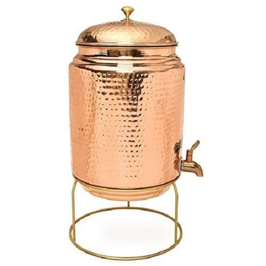 Медный диспенсер для воды Matka Copper Pot (11 литров)