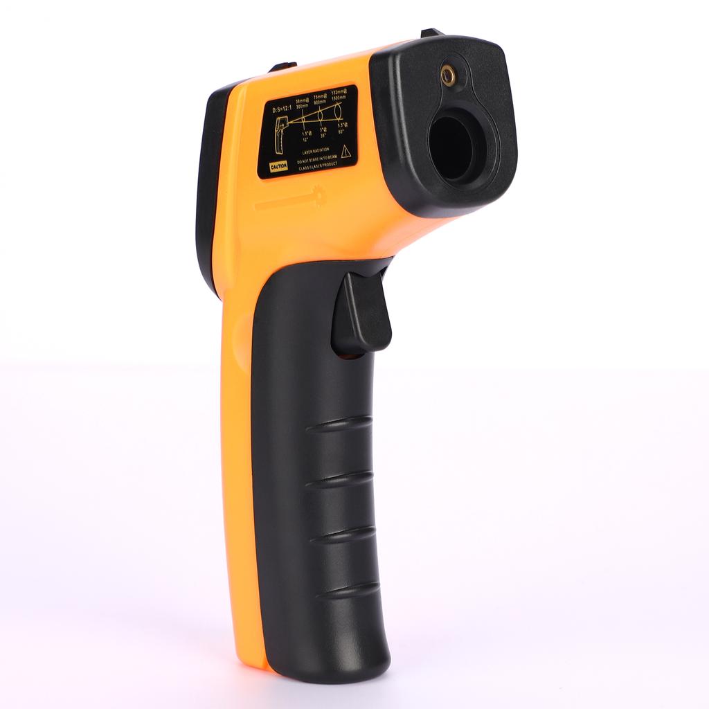 Инфракрасный термометр с ЖК-дисплеем, ручной тестер температуры -50-380℃