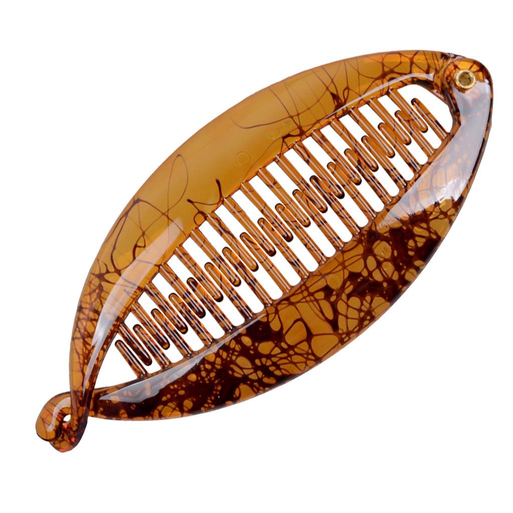 Сплошной цвет, заколка для волос «банан», женская прическа, заколки-когти, заколки, аксессуары для волос для девочек, хвостик, зажим для волос Hoder