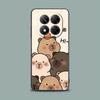 Чехол для телефона для Xiaomi Redmi 15C 14C 12C 13C 4G Redmi Note 15 14 13 12 11 10 Pro Plus 5G 12S Силиконовый Мягкий Чехол Капибара Милый