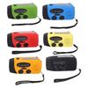 Emergency Hand Crank Radio with 3 LED Flashlight AM FM NOAA Portable Weather Radio Solar Powered Rad