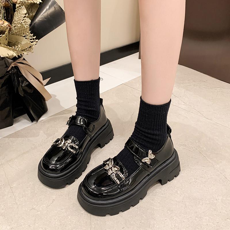 Женские туфли Marie Janes на платформе, новые тенденции 2025 года, элегантные модные кожаные туфли, роскошные вечерние повседневные туфли Zapatillas Mujer
