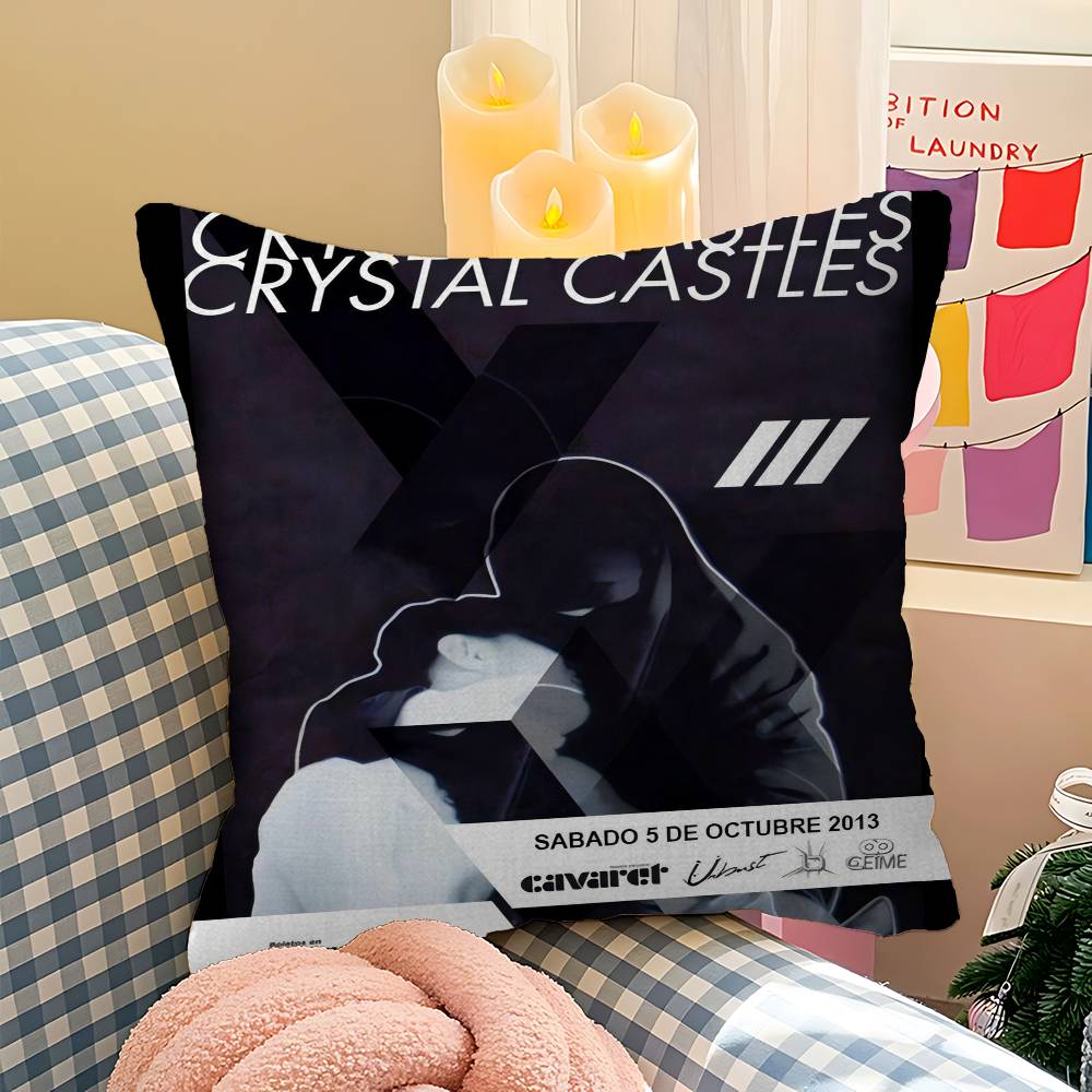 C-Crystal C-Castles Наволочка для подушки-валика мультфильм Подарок Наволочка для подушки Спальня Дом Диван Стул Сиденье Декор наволочка