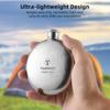 Titanium Flask 150ml Whiskey Flask for Men Lightweight Titanium Wine Flask Camping Flask Titanium