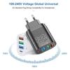EU UK US 48W Type C 3 USB Charger Charger Adapter PD Quick Charger