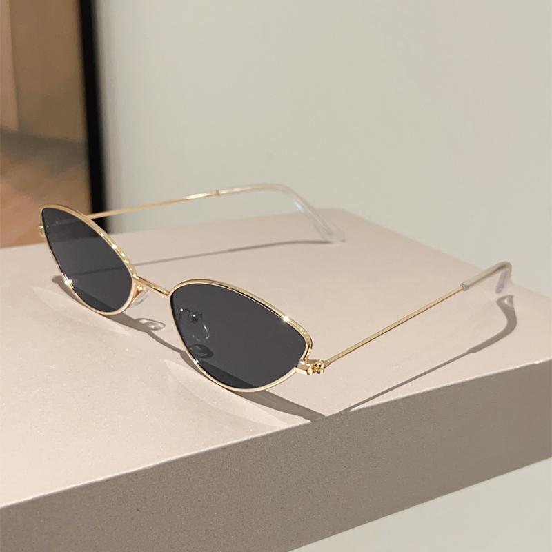 Винтажные солнцезащитные очки «кошачий глаз» женские Новая модная декоративная повседневная модель Ретро трендовый дизайн люксового бренда Солнцезащитные очки