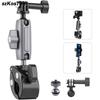 Motorcycle Bike Bicycle Handlebar Mount Clamps Compatible with Gopro Hero 13 12 11 10 9 Insta360 X4 X3 Sports Camera Accessories