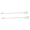 New 2x Car Speaker Adapter Connector Plug Harness Cable for Toyota Mitsubishi Subaru