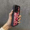 Романтичный чехол для телефона с рисунком из лепестков роз для серий iPhone 17 16 15 14 13 12 11 Pro Max Plus Двухслойная защита