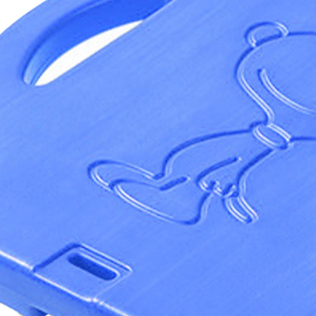 Детский пластиковый 4-колесный уличный спортивный самокат Детский балансировочный самокат для детей Синий