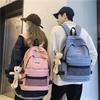 Luo Unisex College Backpack With Nylon And Trendy Printed Design For School