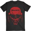 American Vintage Megadeth Red Hi Contrast Vic Shirt Men's T-Shirt Summer New Vintage Fashion Men's and Women's Streetwear