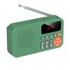 Мини портативное FM-радио HD LED-дисплей Лучший прием Радиоприемники Перезаряжаемый Bluetooth-динамик Музыкальная шкатулка Поддержка TF-карты USB AUX