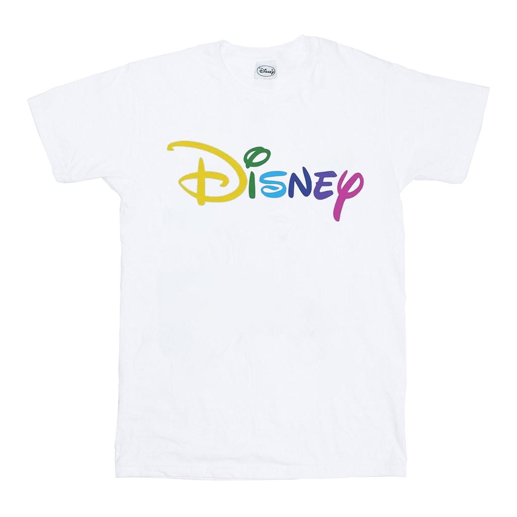 Disney Mens Colour Logo T-Shirt