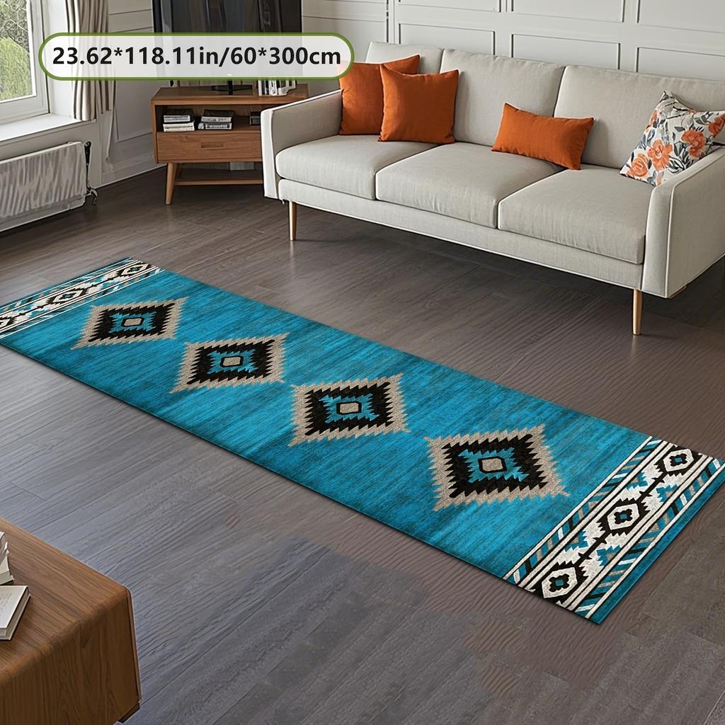 Ковер для бега в этническом стиле, коврик для дивана в гостиной, кухня, прикроватный коврик в спальне, украшение дома